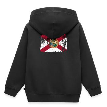 Cadeau de résident de Floride - Sweat Premium à capuche enfant bio - noir - Dos - AI Model Kid Male (0cm)