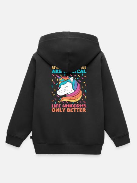 Sprachtherapeut Logopäde Geschenk - Kinder Premium Organic Hoodie - Schwarz