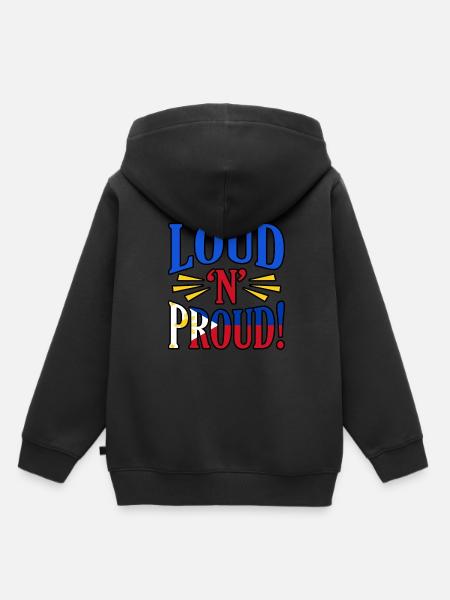 Philippinen - Kinder Premium Organic Hoodie - Schwarz