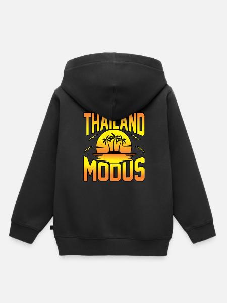 Thailand - Kinder Premium Organic Hoodie - Schwarz