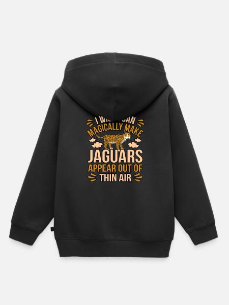 Jaguar - Kinder Premium Organic Hoodie - Schwarz