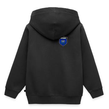 Nevada - Sweat Premium à capuche enfant bio - noir - Dos - AI Model Kid Male (0cm)