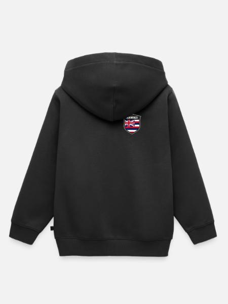 Hawaii - Kinder Premium Organic Hoodie - Schwarz