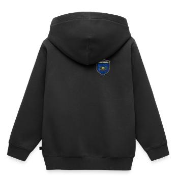Pennsylvanie - Sweat Premium à capuche enfant bio - noir - Dos - AI Model Kid Male (0cm)