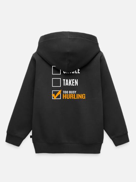 Schleudern - Kinder Premium Organic Hoodie - Schwarz