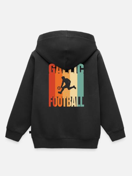 Gälischer Fußballsport - Kinder Premium Organic Hoodie - Schwarz