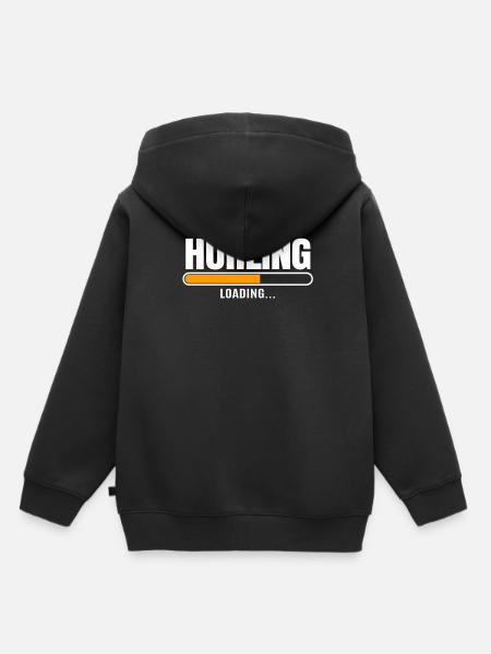 Schleudern Hurling - Kinder Premium Organic Hoodie - Schwarz