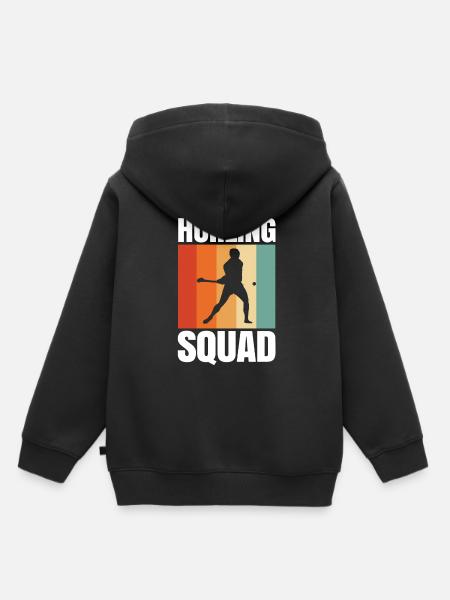 Schleudern Hurling - Kinder Premium Organic Hoodie - Schwarz