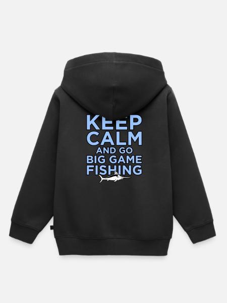 Schwertfisch - Kinder Premium Organic Hoodie - Schwarz