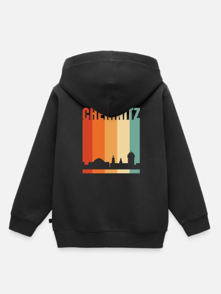 Chemnitz - Kinder Premium Organic Hoodie - Schwarz