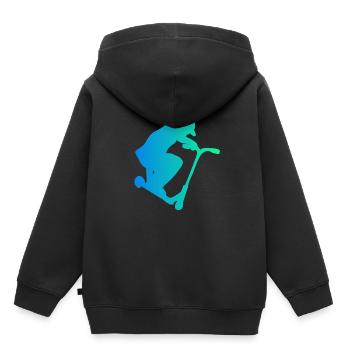 Scooter Scooter Scooter Gift - Kids Premium Organic Hoodie - black - Back - AI Model Kid Male (0cm)