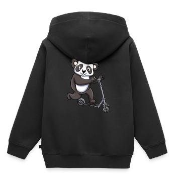 Scooter Scooter Scooter Cadeau - Sweat Premium à capuche enfant bio - noir - Dos - AI Model Kid Male (0cm)