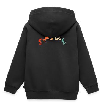 Scooter Scooter Scooter Cadeau - Sweat Premium à capuche enfant bio - noir - Dos - AI Model Kid Male (0cm)