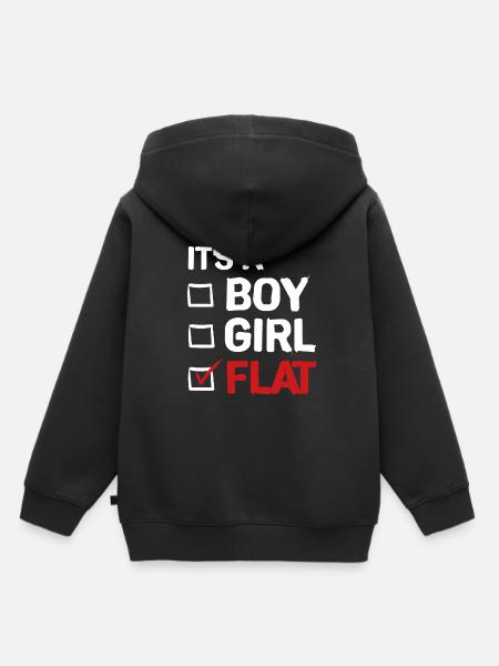 Wohnung - Kinder Premium Organic Hoodie - Schwarz