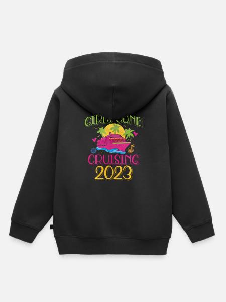 Kreuzfahrt - Kinder Premium Organic Hoodie - Schwarz