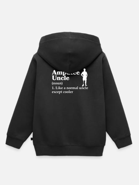 Amputiertes Bein Prothese Geschenk - Kinder Premium Organic Hoodie - Schwarz