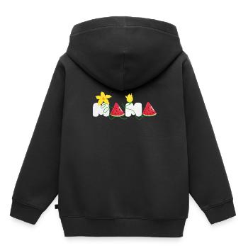 Watermelon - Kids Premium Organic Hoodie - black - Back - AI Model Kid Male (0cm)