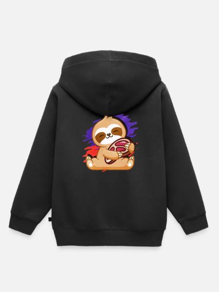 Steak - Kinder Premium Organic Hoodie - Schwarz
