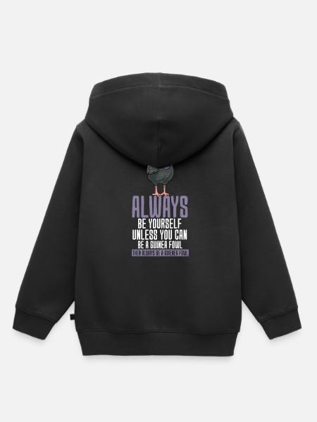Perlhühner Perlhuhn Guinea Fowl - Kinder Premium Organic Hoodie - Schwarz