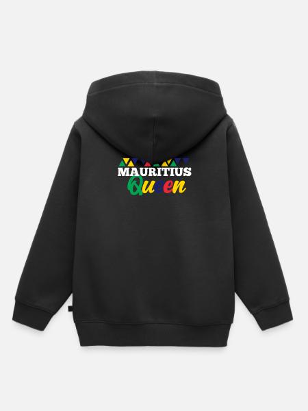 Mauritius - Kinder Premium Organic Hoodie - Schwarz
