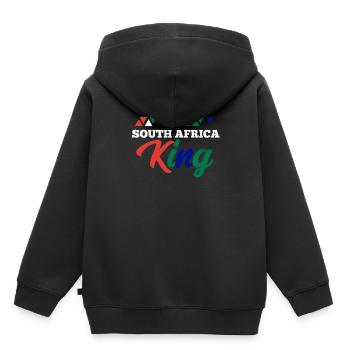 Afrique du Sud - Sweat Premium à capuche enfant bio - noir - Dos - AI Model Kid Male (0cm)