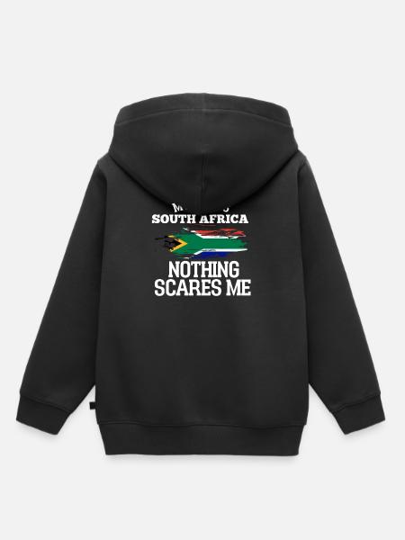 Südafrika - Kinder Premium Organic Hoodie - Schwarz