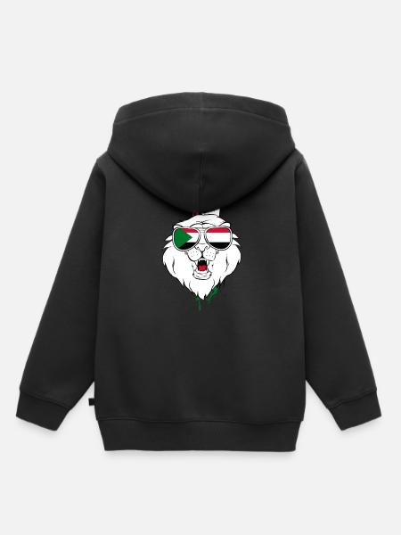 Sudan - Kinder Premium Organic Hoodie - Schwarz