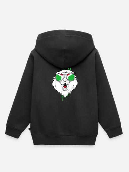 Burundi - Kinder Premium Organic Hoodie - Schwarz