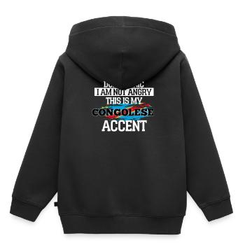 Égypte - Sweat Premium à capuche enfant bio - noir - Dos - AI Model Kid Male (0cm)
