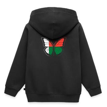 Madagascar - Sweat Premium à capuche enfant bio - noir - Dos - AI Model Kid Male (0cm)