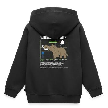 Mammut - Kinder Premium Organic Hoodie - Schwarz - Hinten - AI Model Kid Male (0cm)