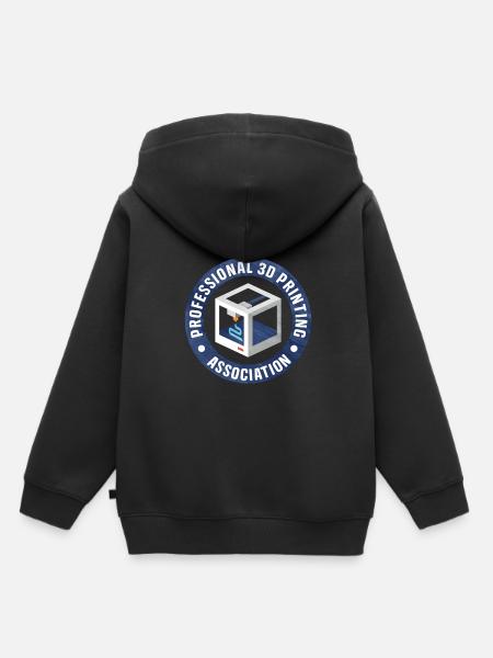 3d printing - Kinder Premium Organic Hoodie - Schwarz