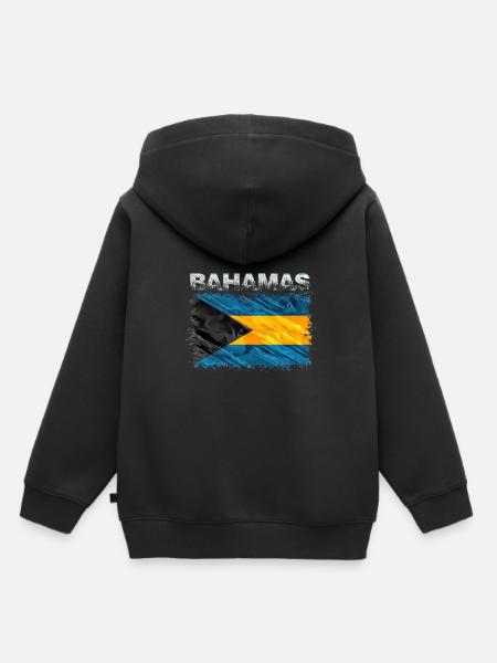 Bahamas - Kinder Premium Organic Hoodie - Schwarz