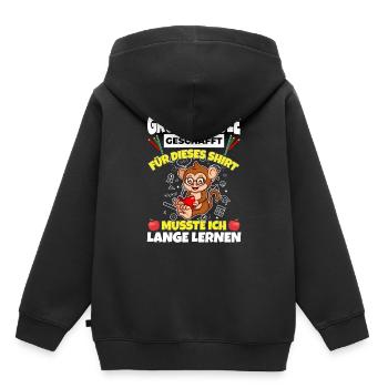 Grundschule Geschafft Abschluss Schüler 5. Klasse - Kinder Premium Organic Hoodie - Schwarz - Hinten - AI Model Kid Male (0cm)