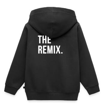 Father and Son Affiliate Look The Original The Remix - Kids Premium Organic Hoodie - black - Back - AI Model Kid Male (0cm)