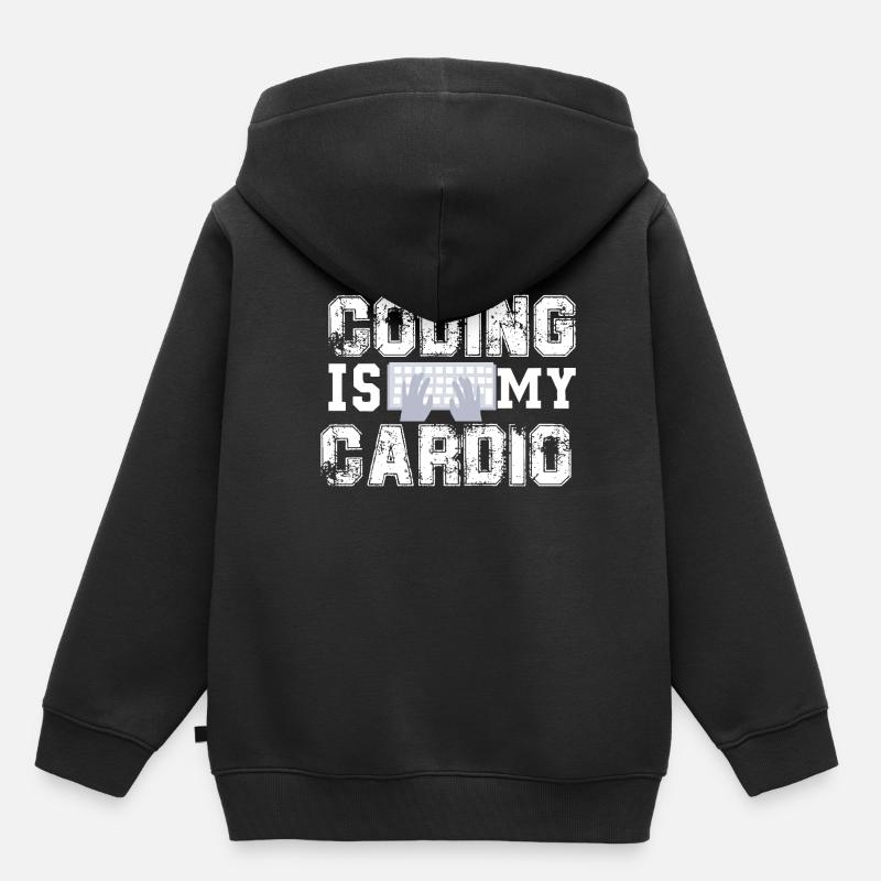 Programmierer - Kinder Premium Organic Hoodie - Schwarz