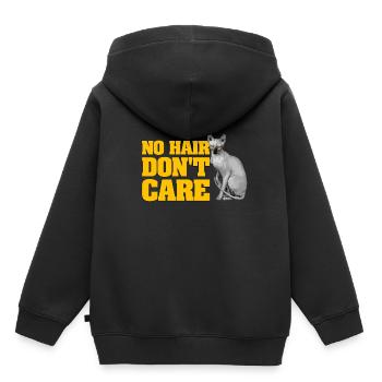 Funny Sphynx Hairless Cats Sphinx Gift - Kids Premium Organic Hoodie - black - Back - AI Model Kid Male (0cm)