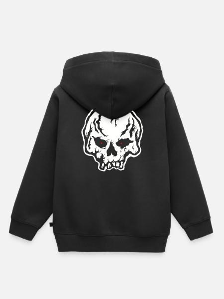 Zombie - Kinder Premium Organic Hoodie - Schwarz