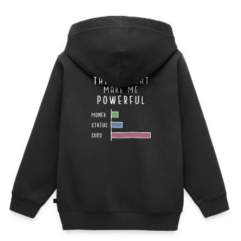 Linux T-Shirt - Ein super Geschenk - Kinder Premium Organic Hoodie - Schwarz - Hinten - AI Model Kid Male (0cm)