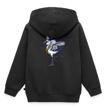 Ägyptische Mythologie Gottheit Benny - Kinder Premium Organic Hoodie - Schwarz - Hinten - AI Model Kid Male (0cm)