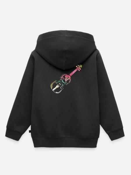 Cello - Kinder Premium Organic Hoodie - Schwarz