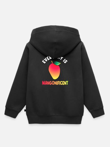Lustiges Mango Geschenk - Kinder Premium Organic Hoodie - Schwarz