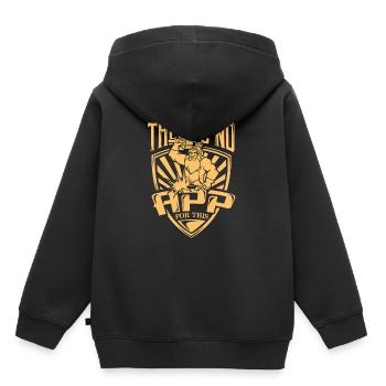 Blacksmith anvil metal worker anvil gift - Kids Premium Organic Hoodie - black - Back - AI Model Kid Male (0cm)