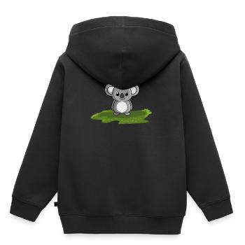 Koala koala bear - Kids Premium Organic Hoodie - black - Back - AI Model Kid Male (0cm)