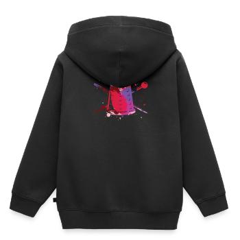 Nähen Nähmaschine Handarbeit Näher Schneider - Kinder Premium Organic Hoodie - Schwarz - Hinten - AI Model Kid Male (0cm)