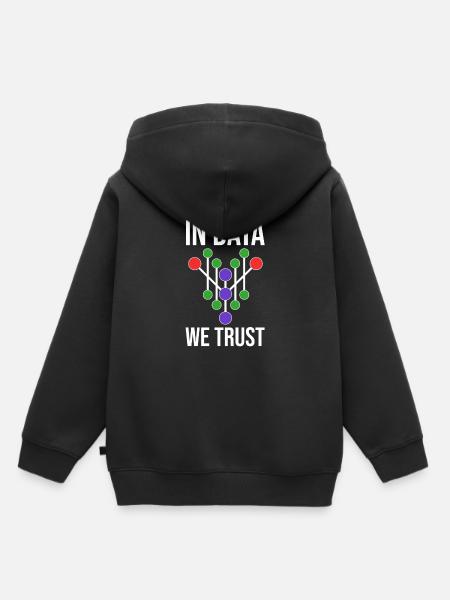 Data Science Analyst Data Scientist - Kinder Premium Organic Hoodie - Schwarz