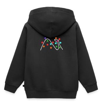 Data Science Analyst Data Scientist - Kinder Premium Organic Hoodie - Schwarz - Hinten - AI Model Kid Male (0cm)