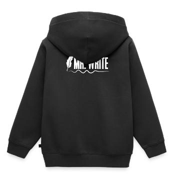 Écrivain Roman Schreiber Littérature Auteur - Sweat Premium à capuche enfant bio - noir - Dos - AI Model Kid Male (0cm)