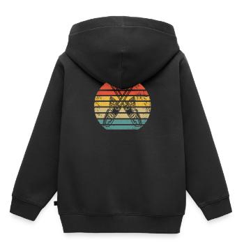Woodcutter Forester Forester Woodworker - Kids Premium Organic Hoodie - black - Back - AI Model Kid Male (0cm)