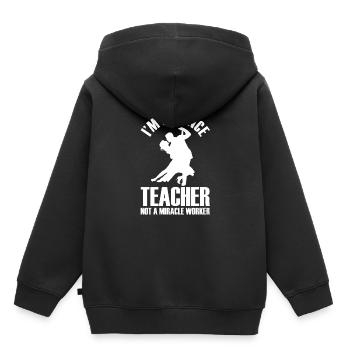 Danse Danse Danse - Sweat Premium à capuche enfant bio - noir - Dos - AI Model Kid Male (0cm)